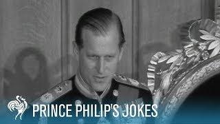 Prince Philips Jokes Royal Comedy  British Pathé