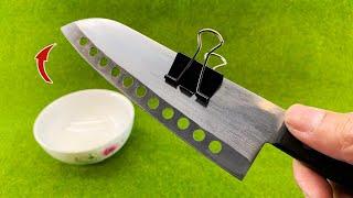 3 Easy Ways To Sharpen A Knife Like A Razor Sharp  Amazing Ideas