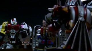 Power Rangers S.P.D. - Ending Part 1 - A-Squad Megazord End of the Delta Squad Megazord