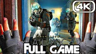 HALF LIFE ALYX Gameplay Walkthrough FULL GAME 4K 60FPS No Commentary
