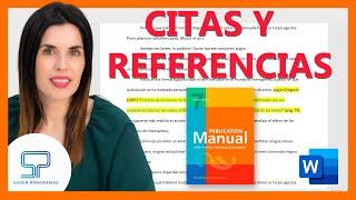 🟠 CITAS y REFERENCIAS APA 7ma edición  Normas APA séptima ed. 