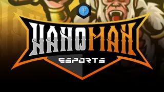 Cara membuat text logo esport HANOMAN di android  PIXELLAB