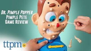 Dr. Pimple Popper Pimple Pete Board Game Review  Spin Master