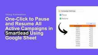 Bulk Pause and Resume Campaigns for Holidays  Smartlead Automation