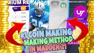 #1 COIN MAKING METHOD IN MADDEN 21 HOW TO MAKE 500K+ COINS RISK FREE  MADDEN 21 ULTIMATE TEAM