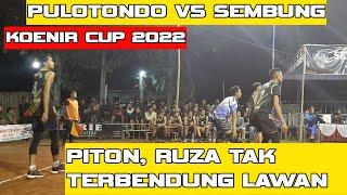 Piton tak terbendung Pulotondo vs Sembung