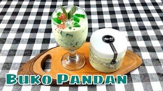 Minuman Kekinian untuk Ide Jualan  Buko Pandan Simple dan Creamy