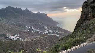 On the way to Playa de Benijo in Tenerife Viewpoint Leon de Taganana