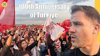 Madness in Istanbul Türkiye 100th Anniversary Vlog 