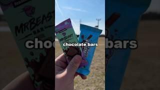 Old vs New MrBeast Chocolate Bar 