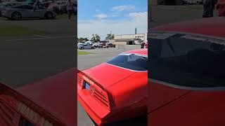 Classic muscle lined up at Hot Rod Power Tour 2023 Columbia South Carolina