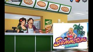 Summertime Saga Getting a new job Delivering Pizzas