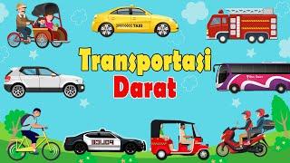 Mengenal Transportasi Darat dalam Bahasa Indonesia & Bahasa Inggris  Nama dan Bunyi Kendaraan