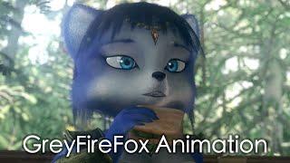GreyFireFox Unfinished Animation - Krystal Cant Enjoy Her Sandwich