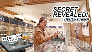 BEST LUXURY SHOP IN JAPAN Revealing where I buy my watches and jewelries in Tokyo