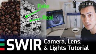 SWIR Camera Coffee Bean Inspection - Tutorial SWIR Camera Lens Lights