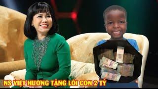 Nghệ sĩ Việt Hương tặng bé Lôi Con 2 tỷ đồng quá xúc động