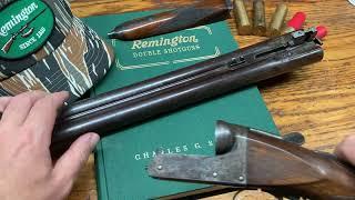 Remington 1894 10 gauge side by side shotgun