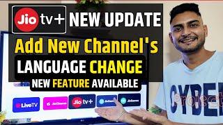 Jio Tv Plus  New Update  Language Change New Feature  Add New Movies Channels