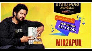 Ali Fazal  Best Actor Award  November Edition  Streaming Awards