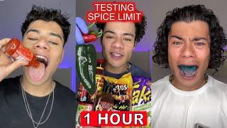 *1 HOUR* Ramizeinn TikTok Videos Compilation  Most Viewed Ramizeinn TikToks Eating Spicy Food