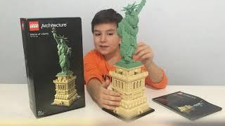 Lego ArchitectureÖzgürlük Heykeli tanıtımı videosu