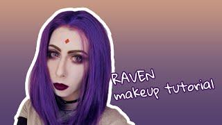 Cosplay Raven makeup tutorial