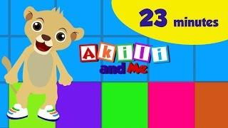 Colors and Shapes in Kiswahili  Akili and Me Kiswahili  African Educational Videos