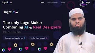 LogoFlow Lifetime Deal Review and Demo - Logo MakerCombining AI & Real Designers