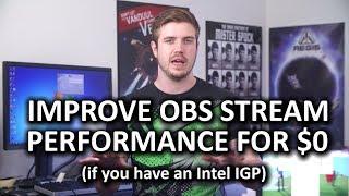 OBS Game Streaming Performance Boost with Intel Quicksync