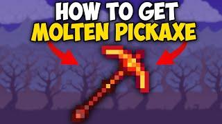 How to Get Molten Pickaxe in Terraria 1.4.4.9  Molten Pickaxe terraria