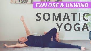 Somatic & Gentle Yoga  Explore & Unwind  25 Min  Jaz Pilates 