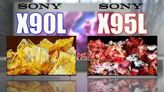 Sony Bravia XR X90L vs Sony Bravia XR X95L -  4k TV Comparison  X90L vs X95L 