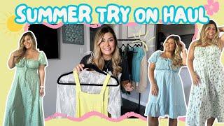 cupshe summer dresses try on haul part 2