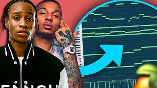 Making A Dark Trap Beat For Clavish Fredo UK Rap Tutorial - FL studio 21