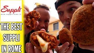 Where Is The Best Suppli In Rome?  Ep. 21 of Italy Food Reviews