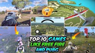 Top 10 Battle Royale Games Like Free Fire & PUBG  Top 10 Battleground Games Like Free Fire in 2023