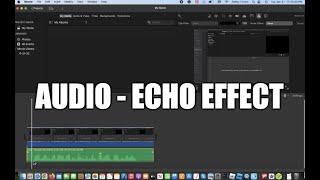 iMovie - How To Add ECHO Effect to Your Audio Track Easily on Mac - 2022 Tutorial