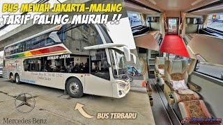 RP 350.000 DAPET FASILITAS SEMEWAH INI ?? Ke Malang Naik Bus Sinar Jaya Double Decker Eps.1