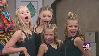 DWTS Junior Girls Perform on ABC4 Utah