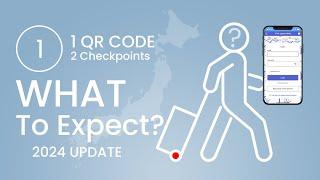 2024 Visit Japan Web – 1 QR Code 2 Checkpoints at the Airport