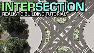 Realistic Intersection Tutorial - Cities Skylines