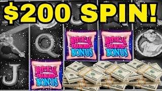 OMG $200 SPIN BONUS DIAMOND QUEEN GAVE ME WHAT I WANTED