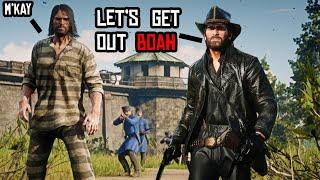 What if you break John out of prison early in Red Dead Redemption 2?