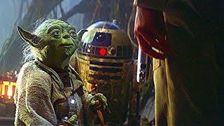 Luke conoce a Yoda  Star Wars El Imperio contraataca LATINO