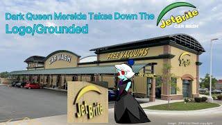 Dark Queen Merelda Takes Down the Jet Brite Car Wash LogoGrounded