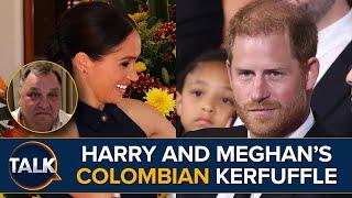 Harry And Meghan Markles Colombian Visit Causes Royal Commotion