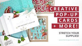 Creative Pop-Up Cards and More Stretch Your Supplies