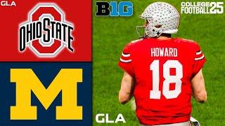 Ohio State vs. Michigan  Full Game Simulation  Big Ten Rivalry  EA College Football 25 PS5