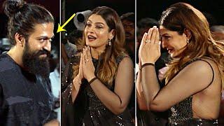 Yash Crazy Looks Towards Raveena Tandon At KGF 2 Trailer Launch  Daily Culture